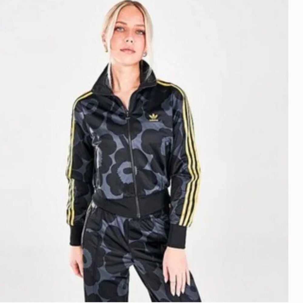 MARIMEKKO x ADIDAS Firebird TRACK JACKET NWT L DESIGNER RARE